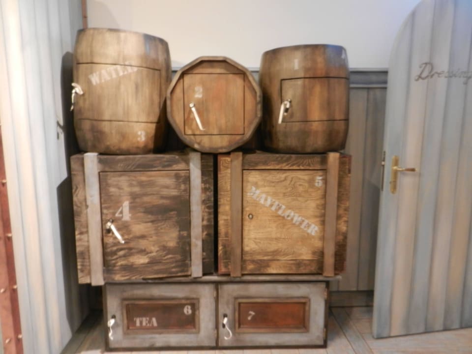 Spind im Schwimmbad Hotel Bell Rock Europa-Park