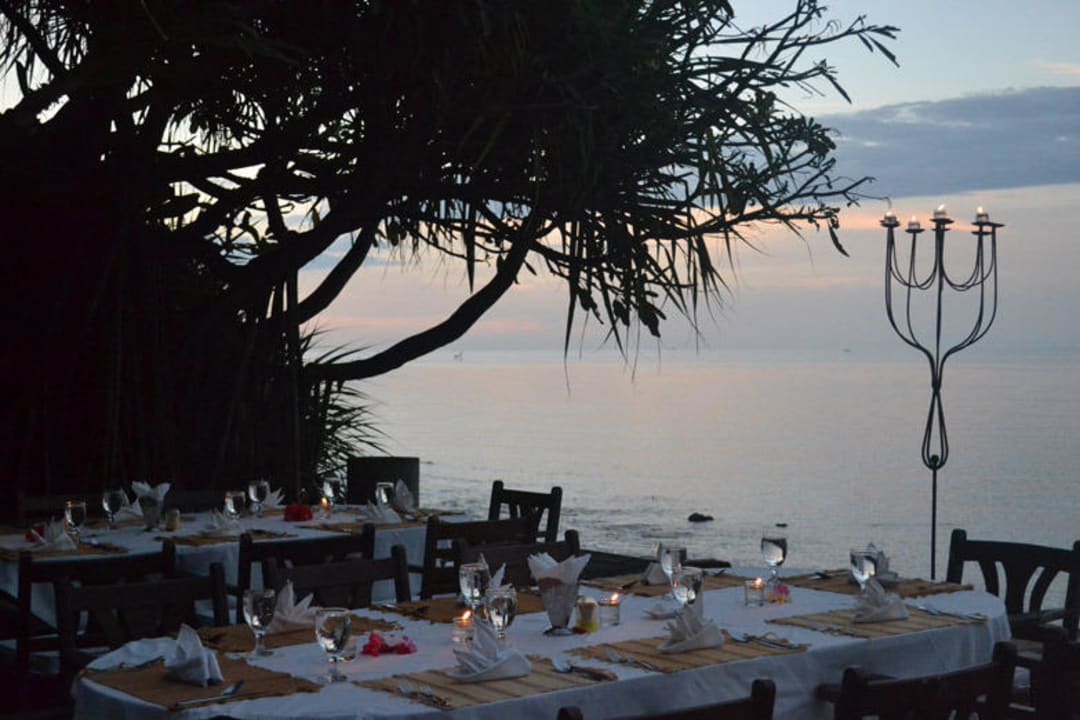 Dining Terrace Villa Boreh Beach Resort & Spa