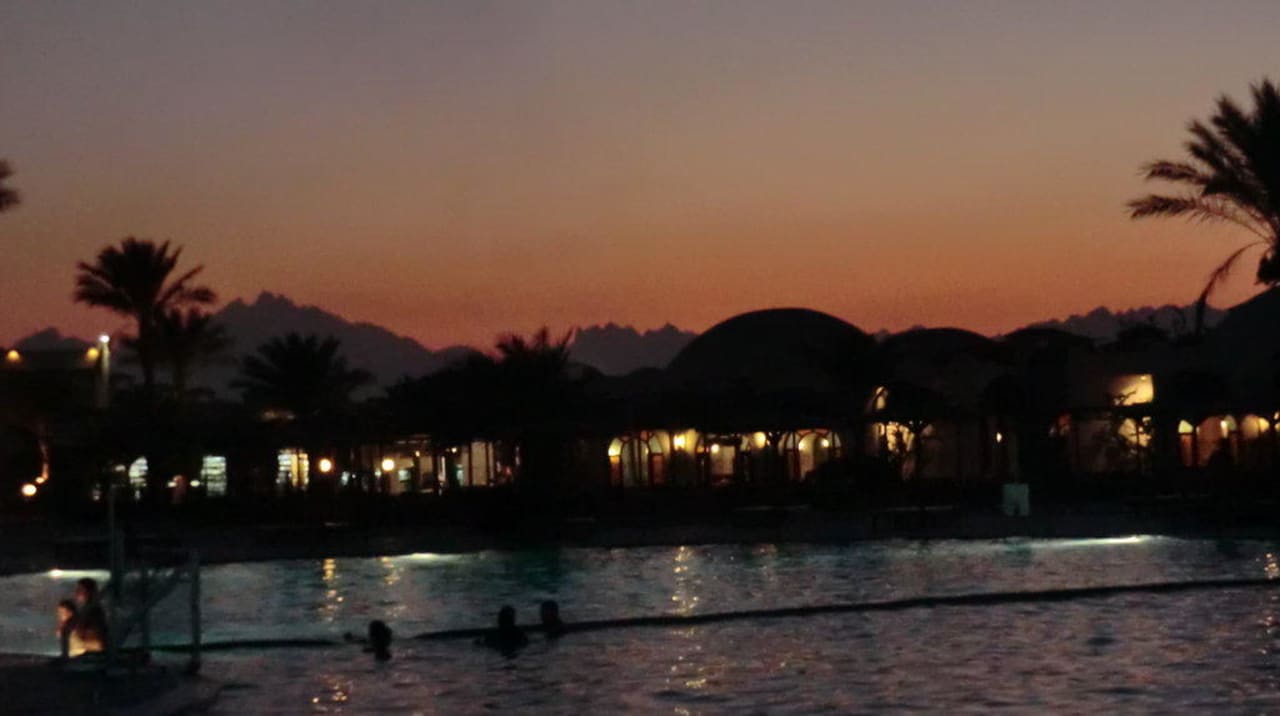 Sonnenuntergang Desert Rose