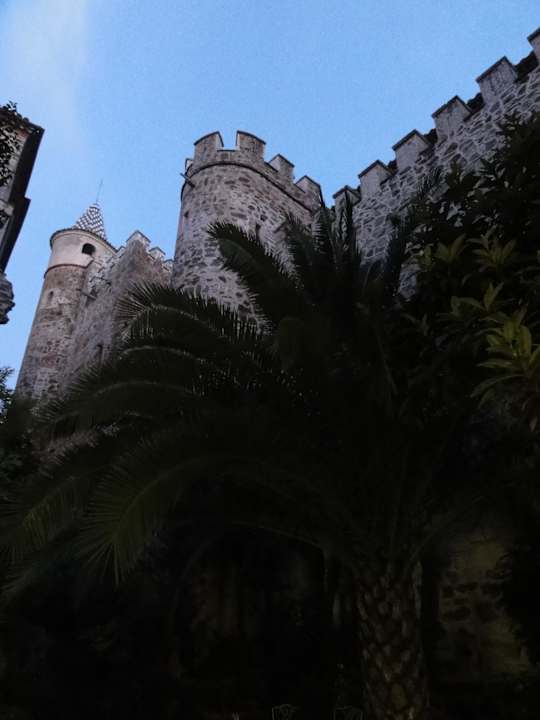 Innenhof Hospedería de Real Monesterio