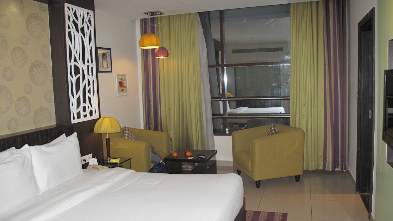 Blick zum Innenhof Hotel Rivatas By Ideal