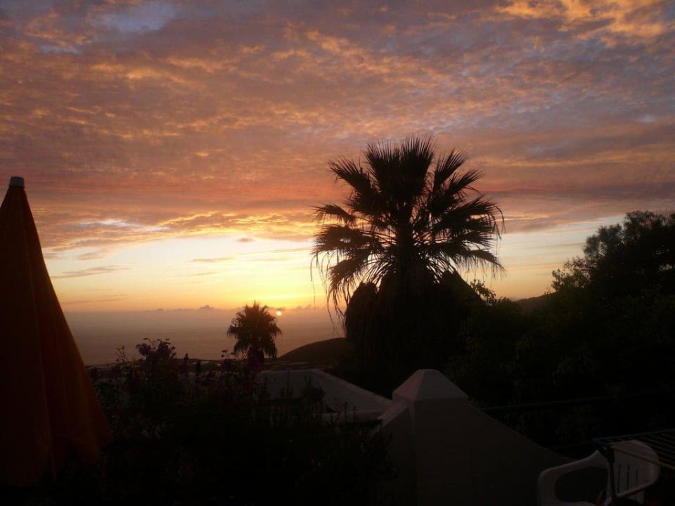 Sonnenuntergang La Palma Jardin