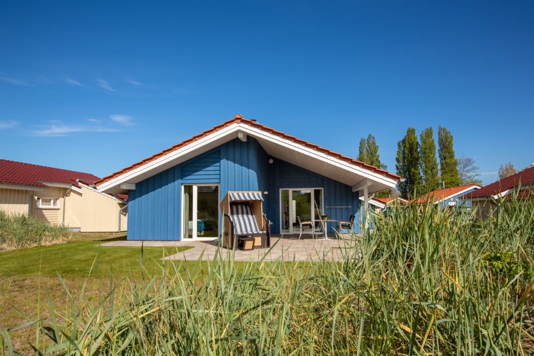 Außenansicht Strandhäuser am Leuchtturm