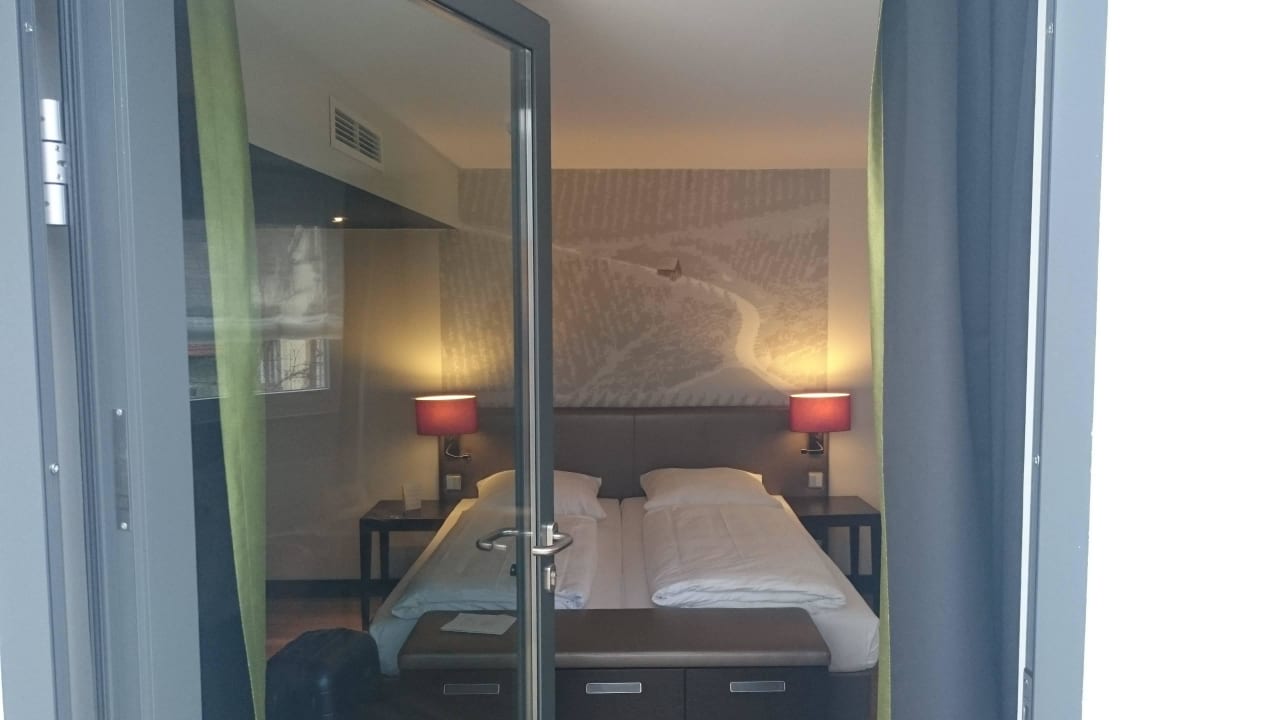 Komfortzimmer Deluxe von Balkon aus Hotel Ritter Durbach