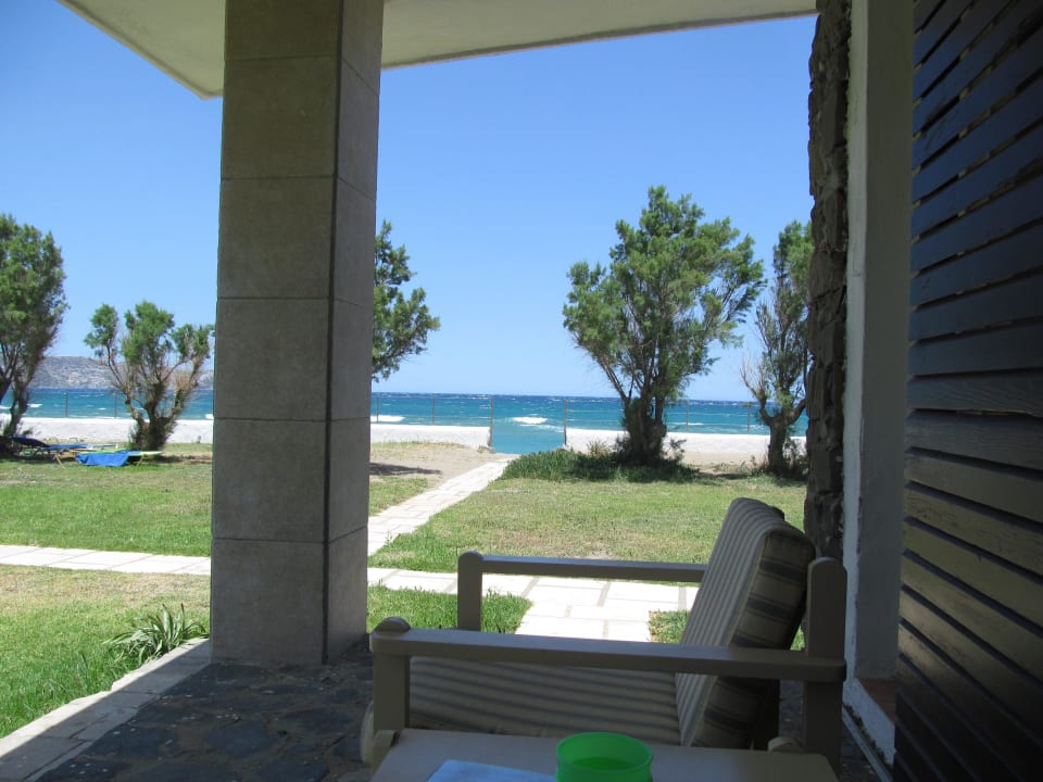 Unsere Terrasse Civitel Creta Beach