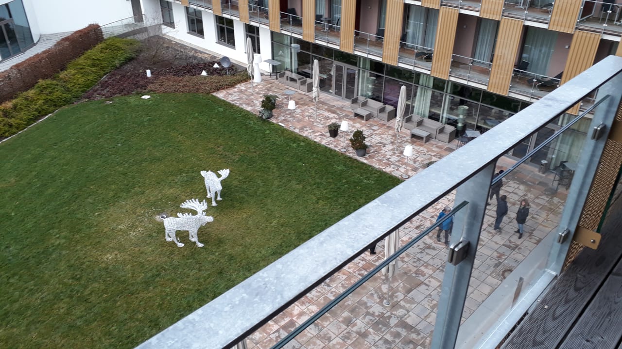 Ausblick König Albert Hotel
