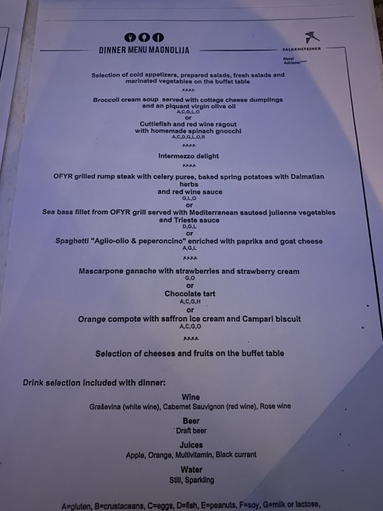 Gastro Falkensteiner Hotel Adriana