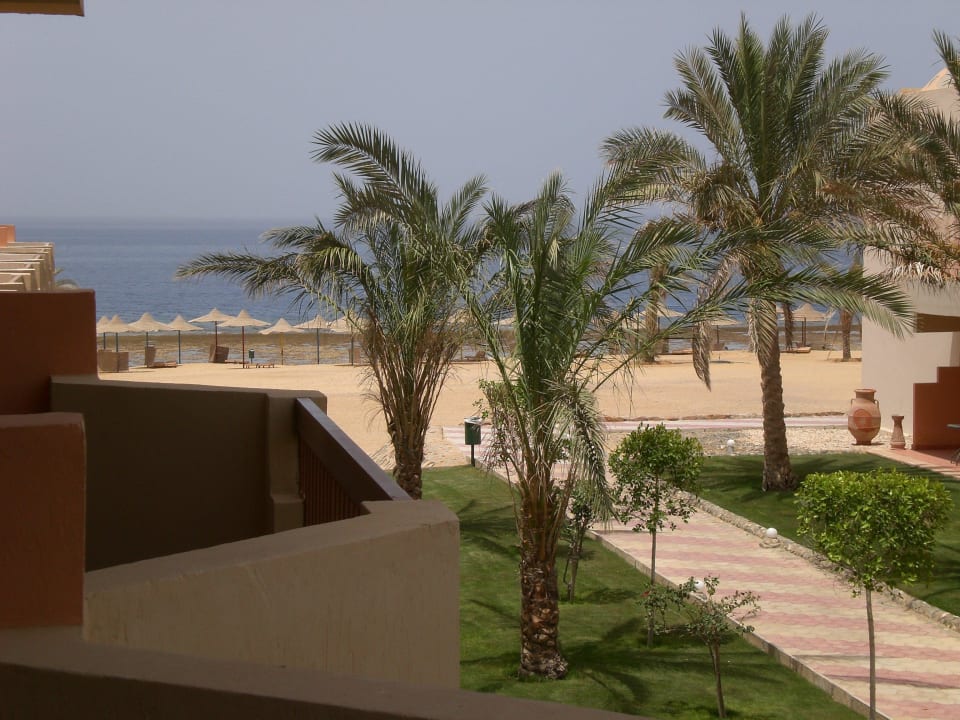 Seitl. Meerblick vom Zimmer aus Three Corners Sea Beach Resort