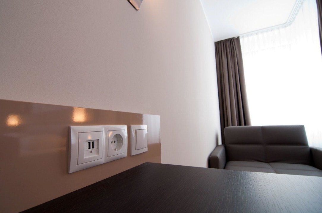 USB Ladestation in jedem Deluxe Zimmer Hotel Amalienburg