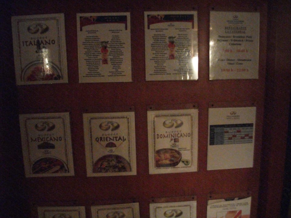 Themenabend im Hauptrestaurant Grand Palladium Select Bávaro Resort & Spa