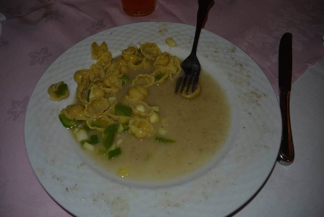 Leckeres Gericht von der Pasta Station Titanic Beach Spa & Aqua Park