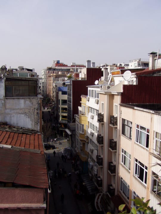 Pohled z teras Hotel Niles Istanbul