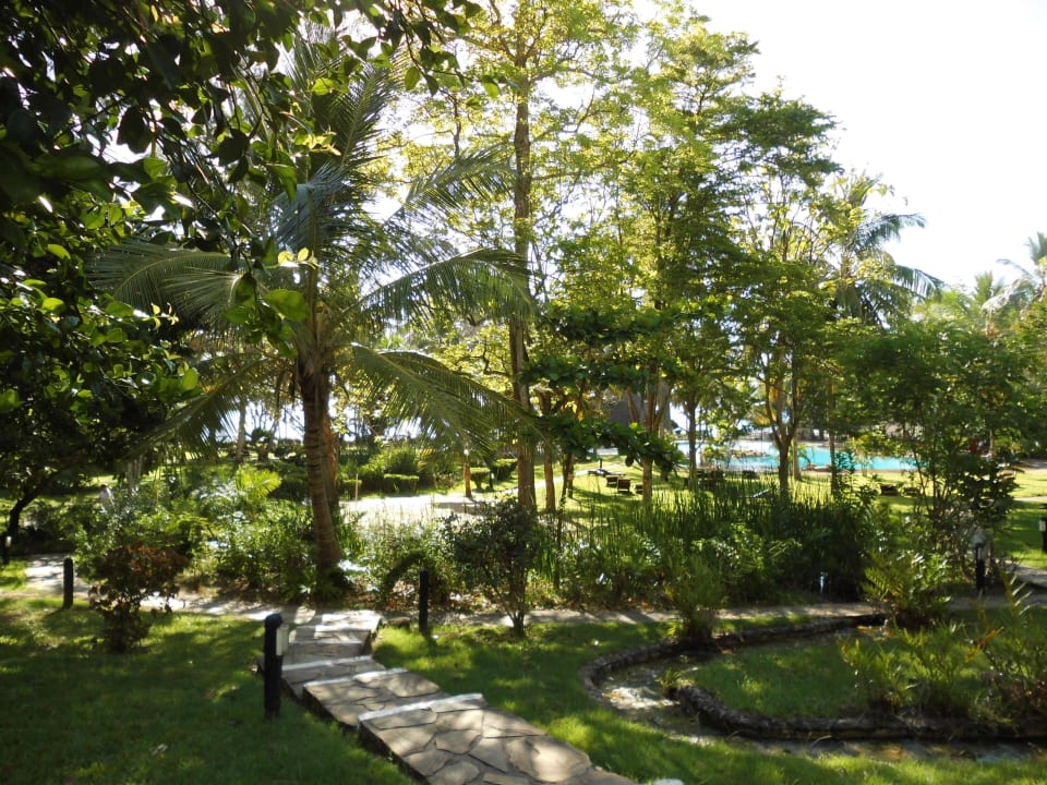 Blick Richtung Indischer Ozean Hotel Papillon Lagoon Reef