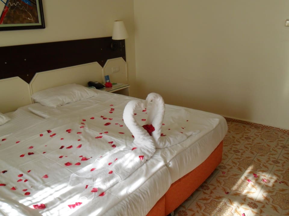 Schön hergerichtet war unsere Hochzeitsreise Ali Bey Club