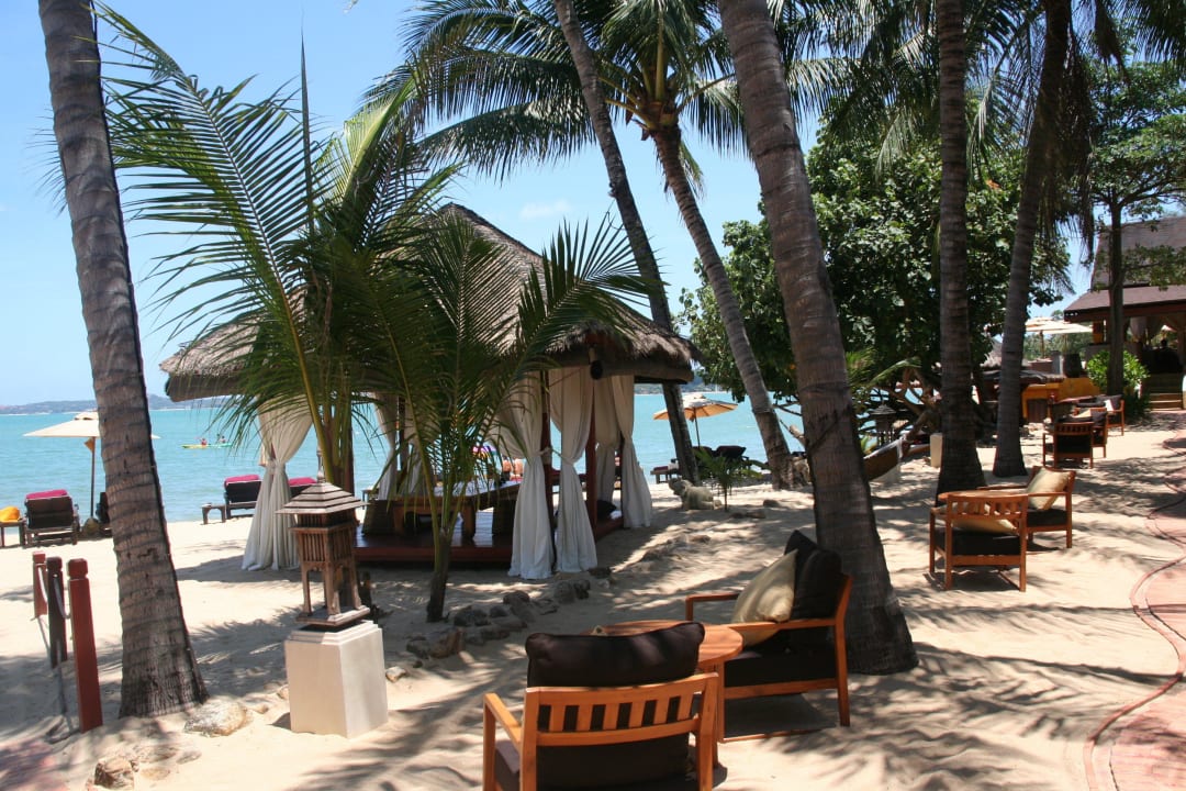 Blick zum Strand Zazen Boutique Resort & Spa