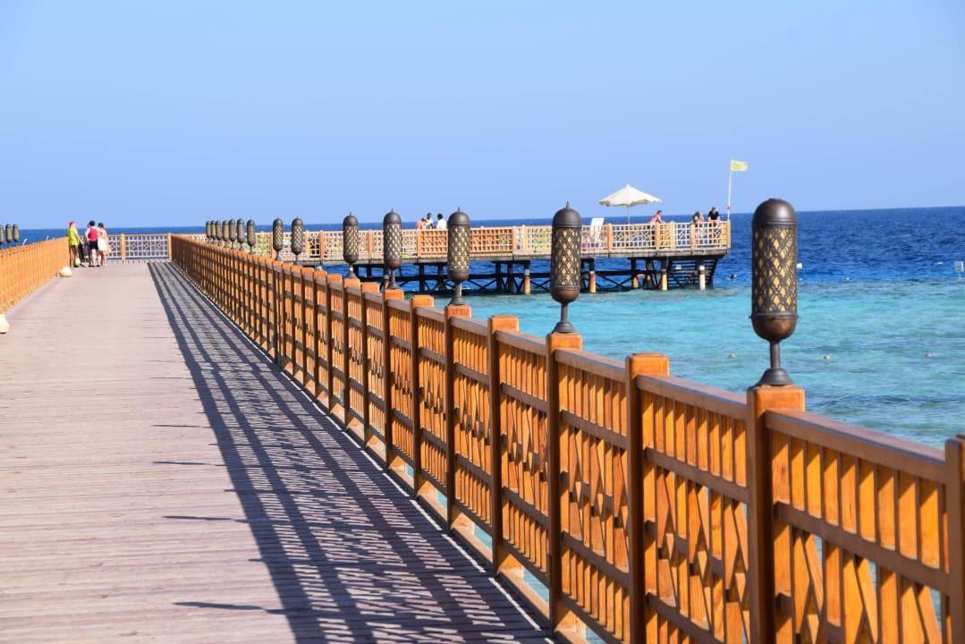 Blick auf dem Badesteck Grand Makadi