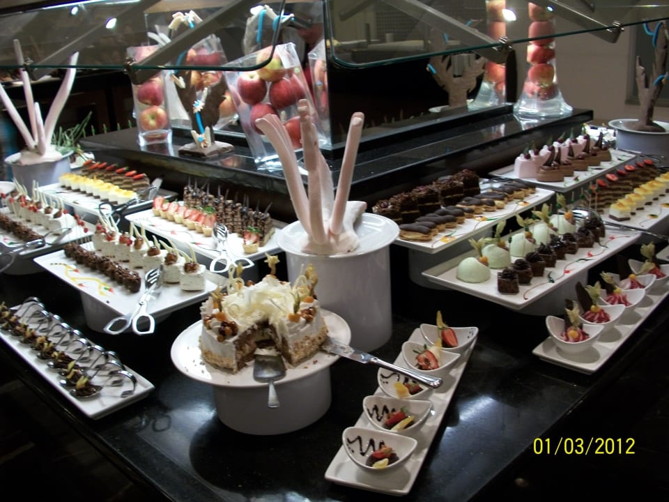 A selection of some of the desserts Voyage Belek Golf & Spa