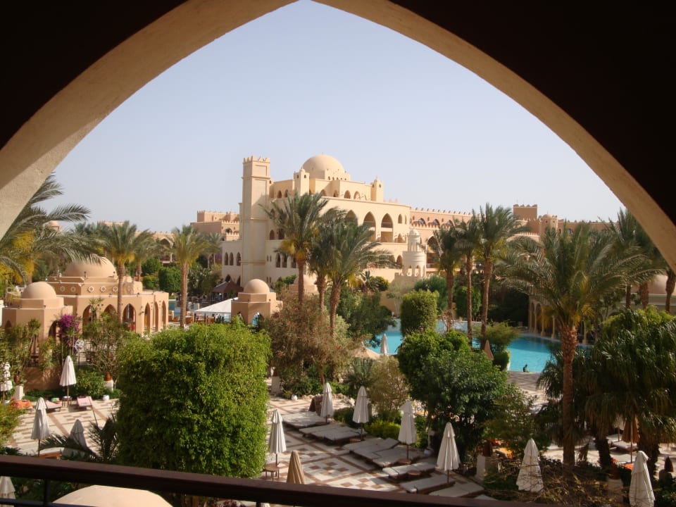 Blick von unserem Balkon Makadi Palace