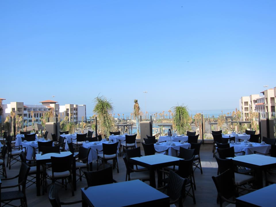 Hauptrestaurant Terrasse Hotel Riu Palace Tikida Agadir