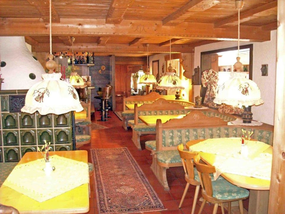 Restaurantbereich Alm- & Wellnesshotel Alpenhof