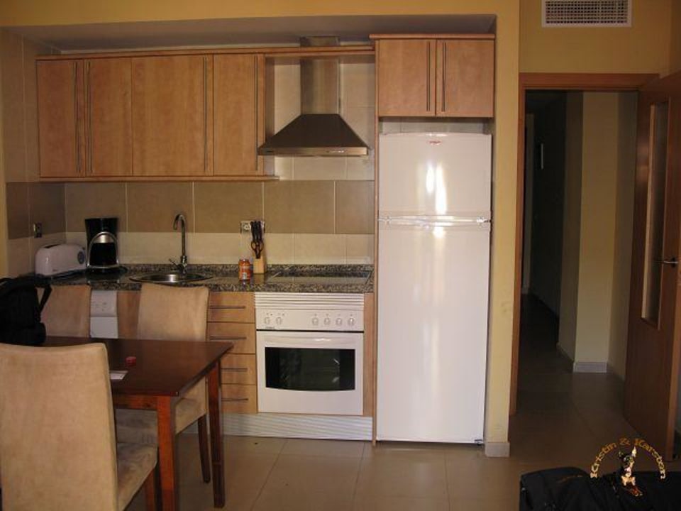 Kitchenette Appartement 214 Playamarina Hotel