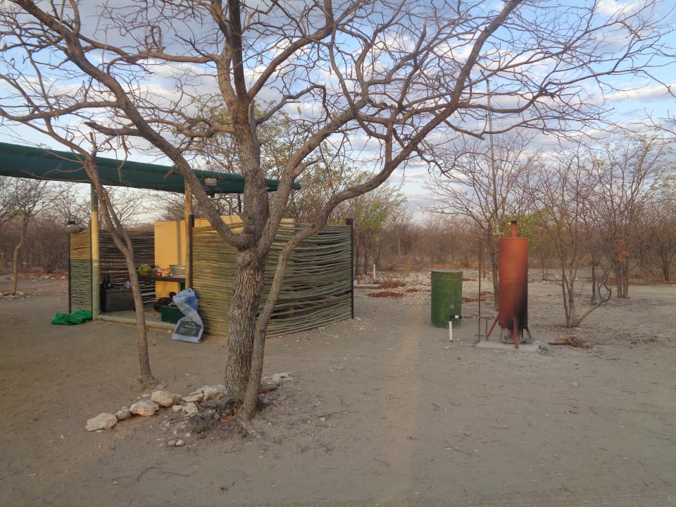 Außenansicht Mopane Village Etosha