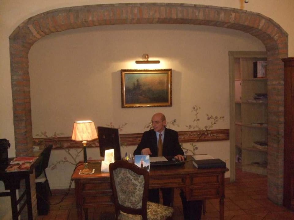 Die Rezeption Hotel I Tre Re