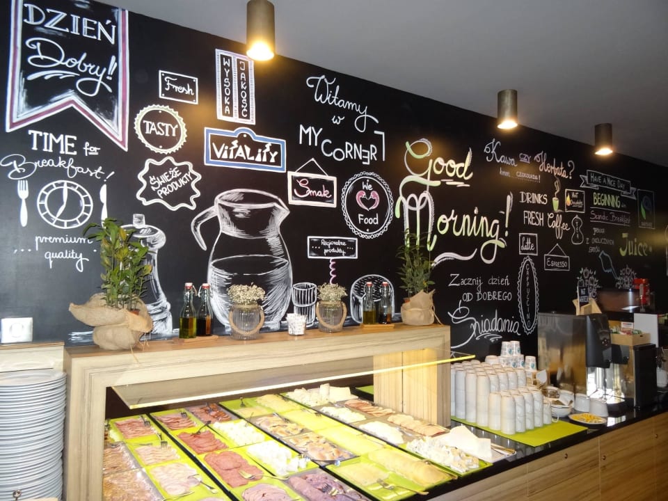 Frühstücksbüffet Scandic Wrocław