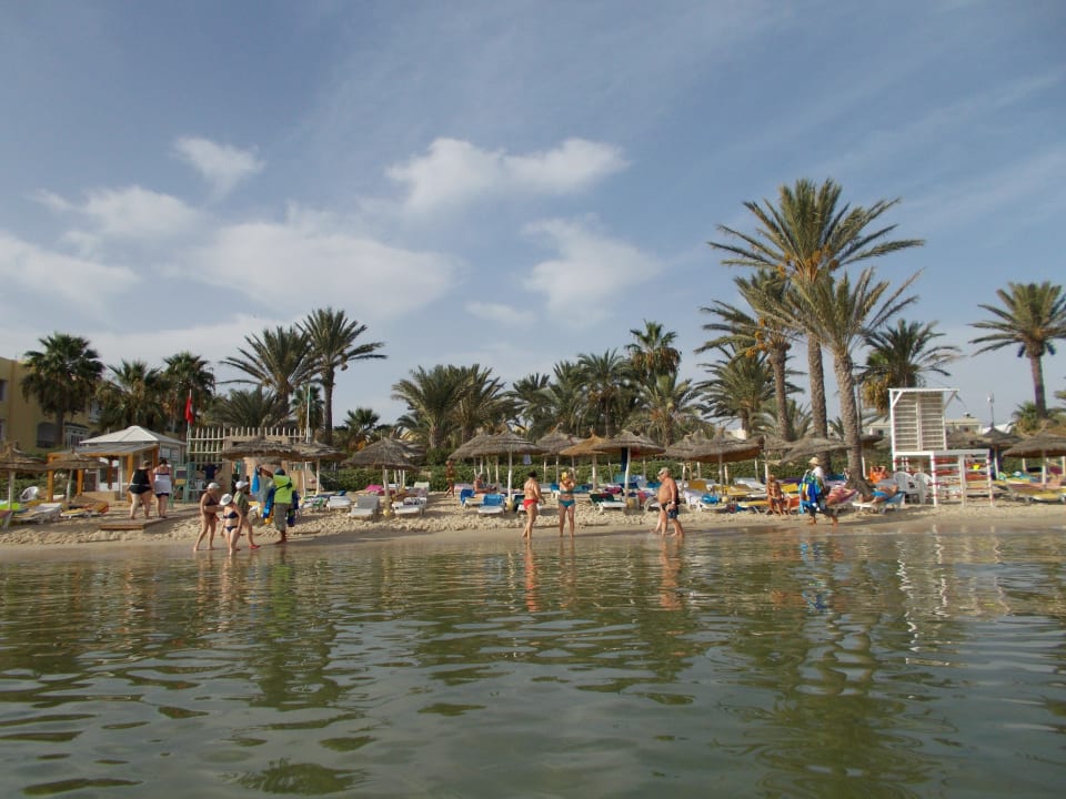 Der Strand war das sauberste undschönste an der ga Houda Golf & Beach Club
