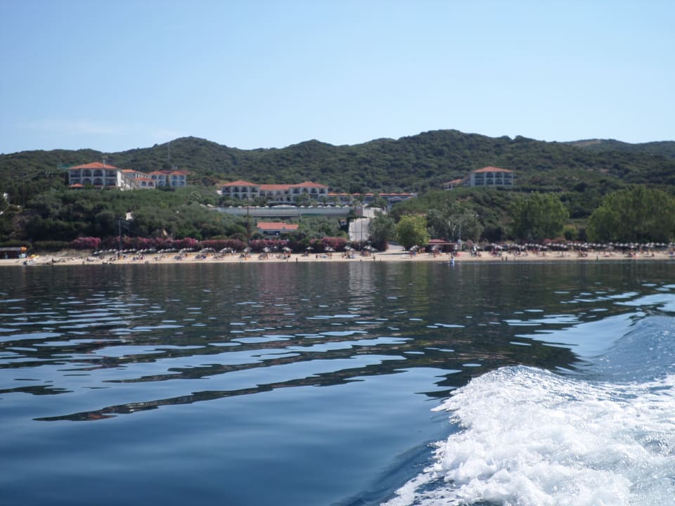 Außenansicht Akrathos Beach Hotel