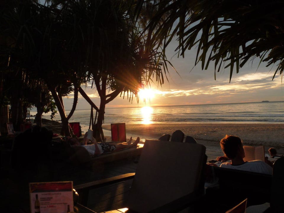 Super Sonnenuntergang Hotel Lanta Castaway Resort