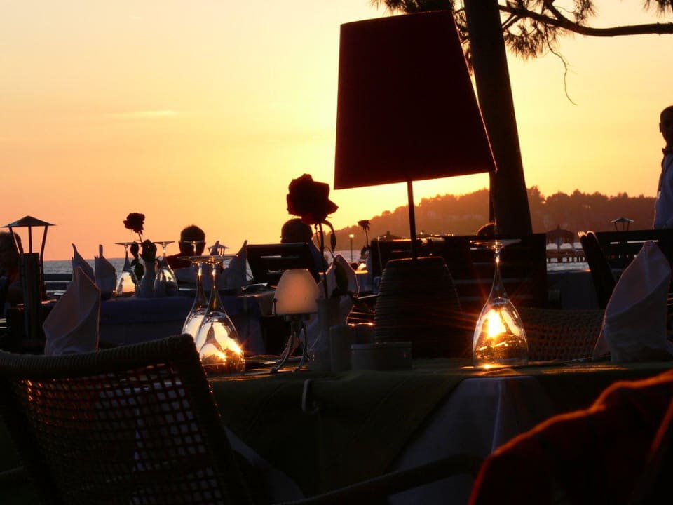 Abends im Italienischen-Restaurant Ephesia Holiday Beach Club