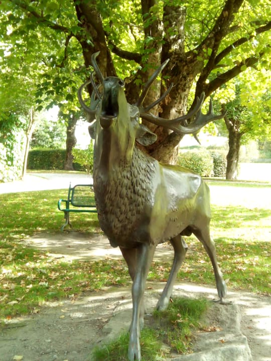 Gartenanlage Johannesbad Hotel Palace