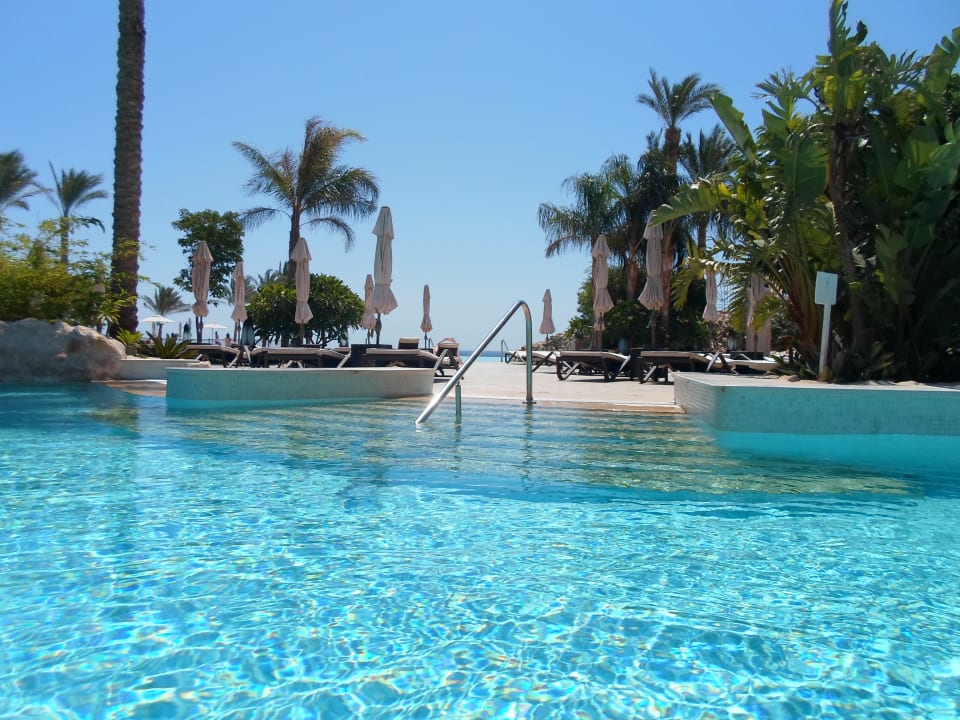 Treppe in den großen Pool Makadi Spa - Adults only