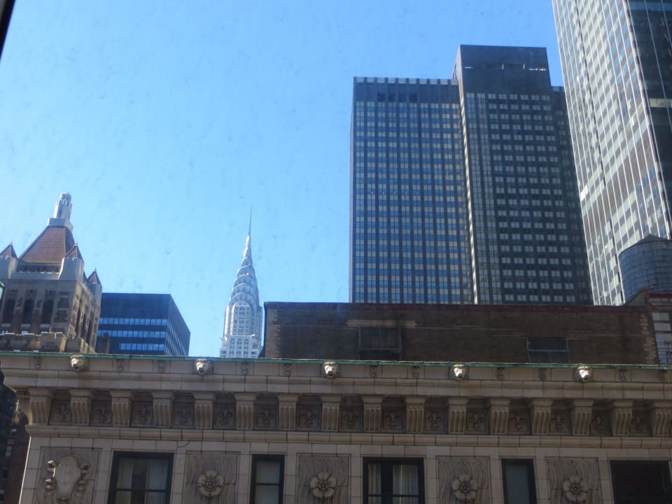 Zimmeraussicht mit Blick auf das Chrysler Building The Waldorf Astoria New York