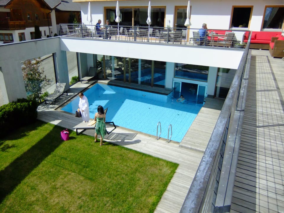Außenpool Hotel Valserhof