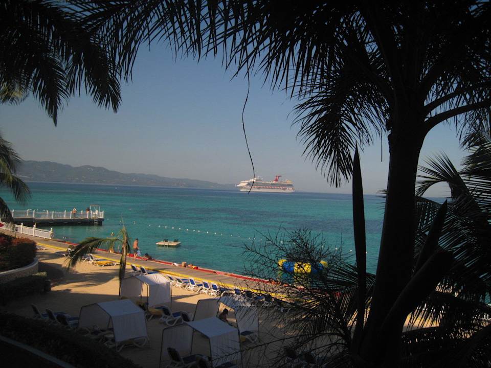 Ausblick aus unseem Zimmer Grand Decameron Montego Beach