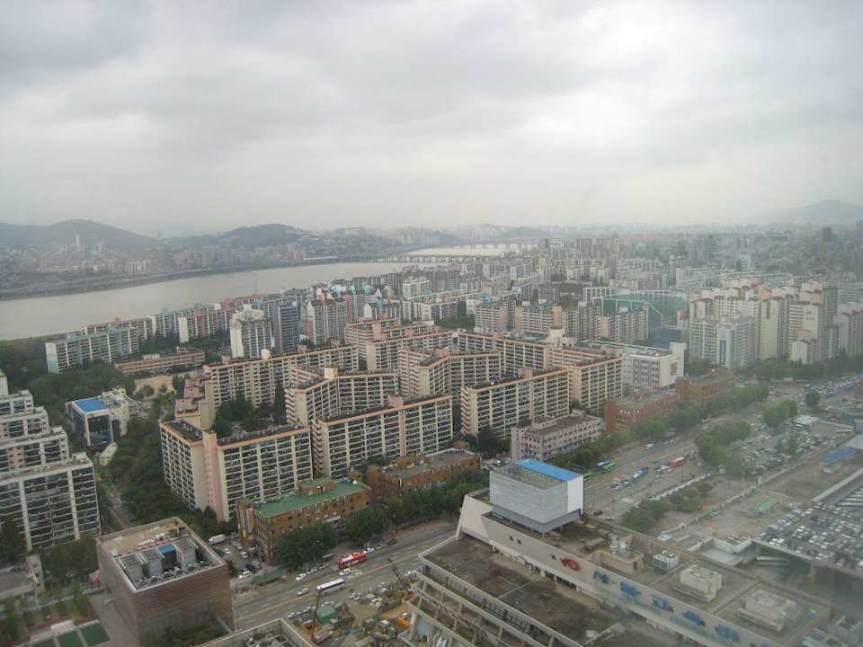 Ausbilick aus dem Appartement 02 Hotel JW Marriott Seoul