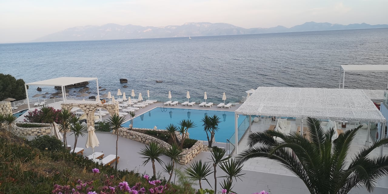 Ausblick Dimitra Beach Hotel & Suites