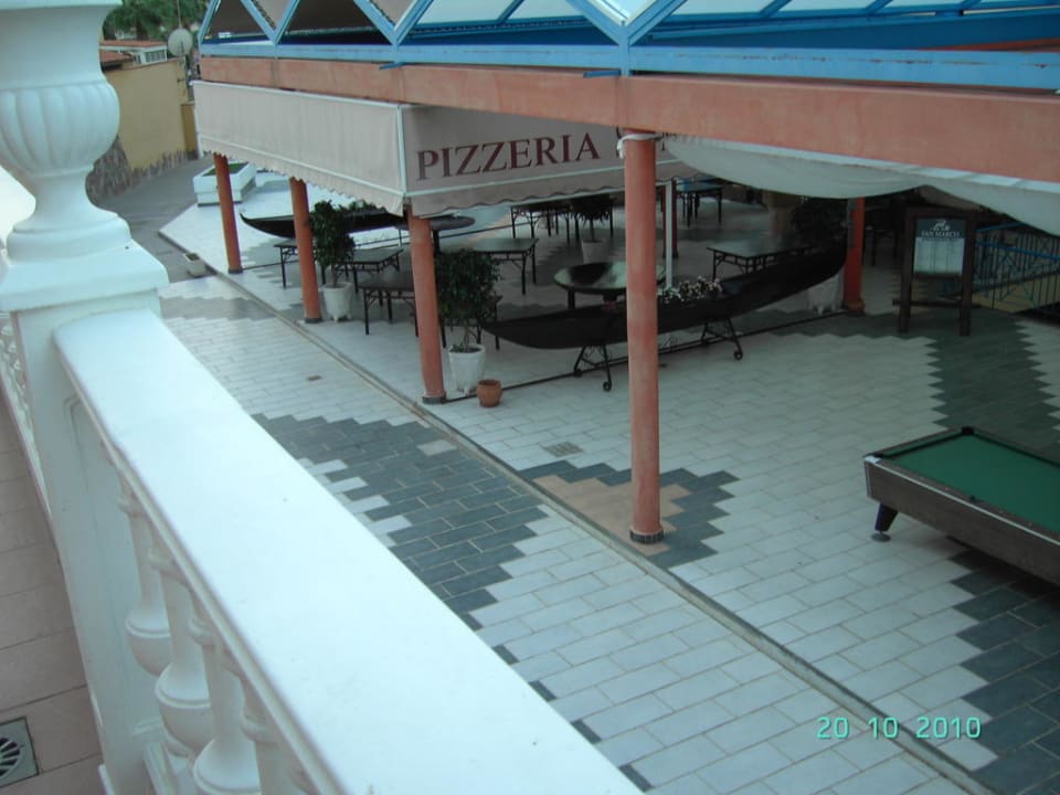 Blick vom Zimmer Hotel El Duque