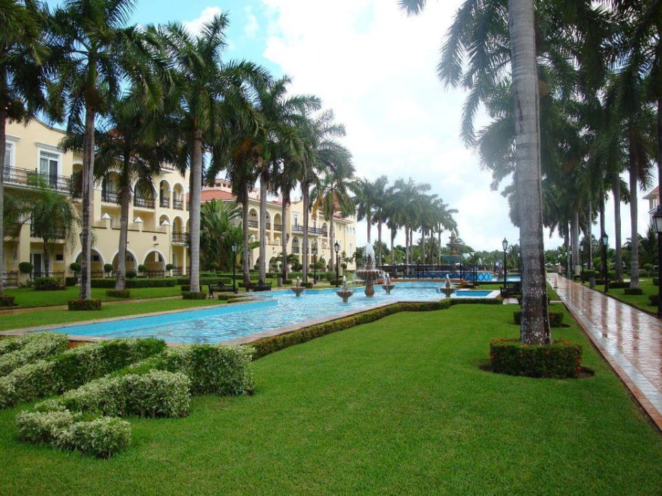 Gartenanlage Hotel Riu Palace Mexico