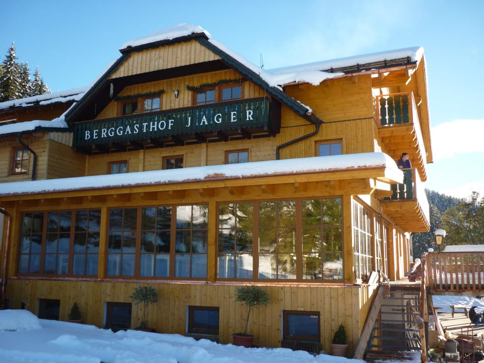 Neuer Wintergarten Berggasthof Jager