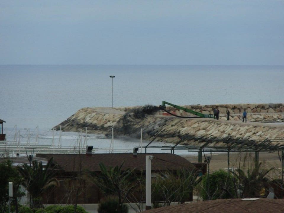 Die Fäkalien werden 5 Tage in Meer gepumpt  Aydinbey Kings Palace & Spa