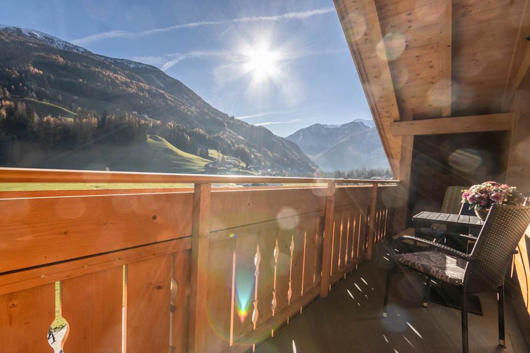 Ausblick Ferienwohnung am Zehenthof