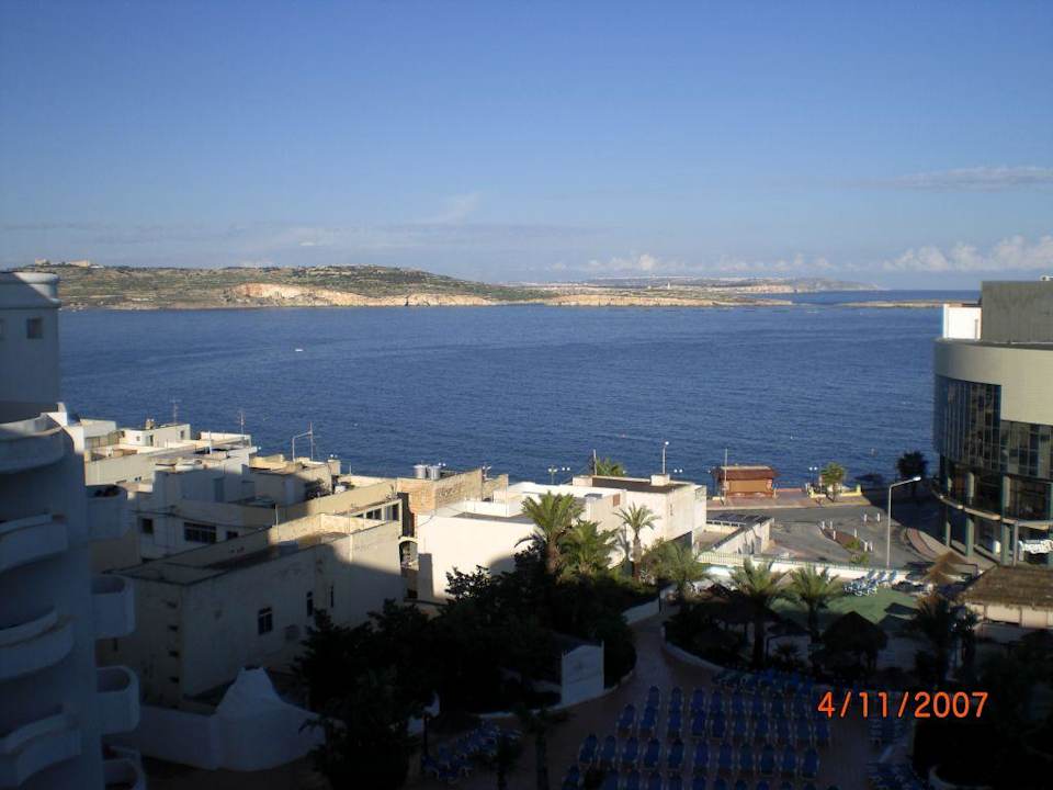 Blick vom Balkon db San Antonio Hotel + Spa