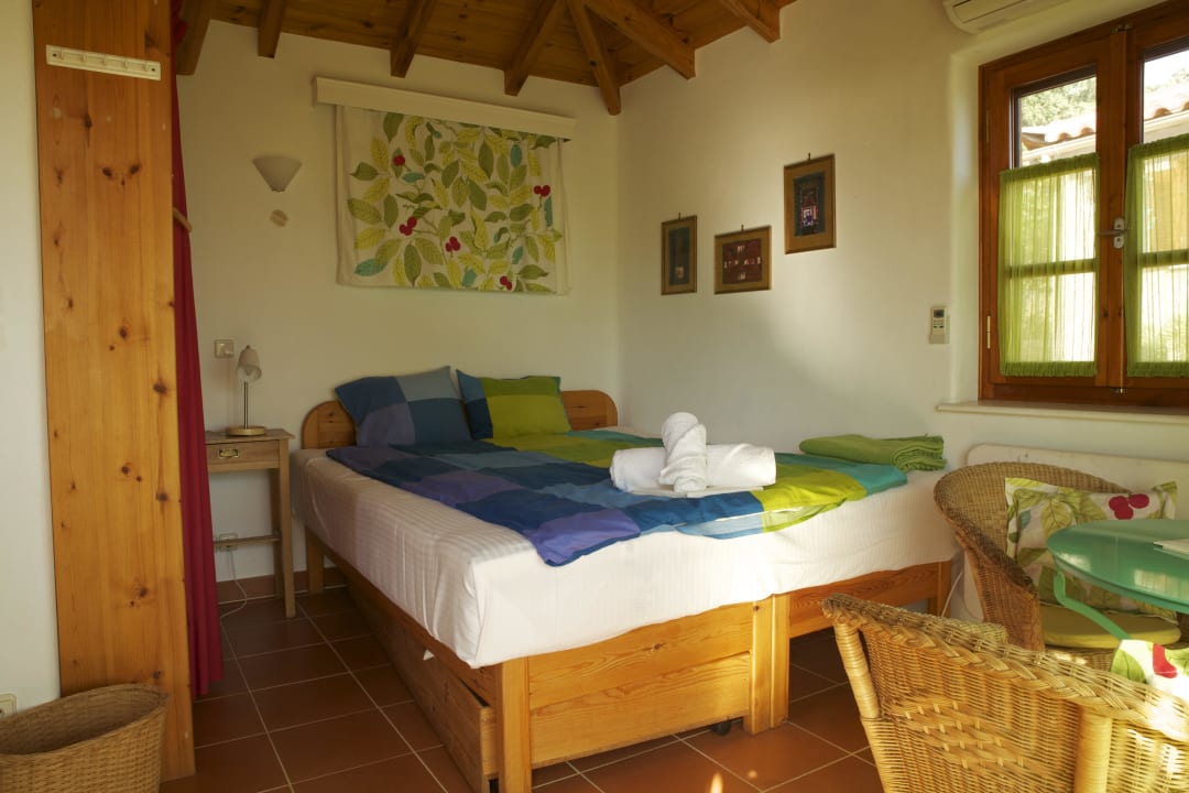 Im Bungalow Biohotel Mani Sonnenlink