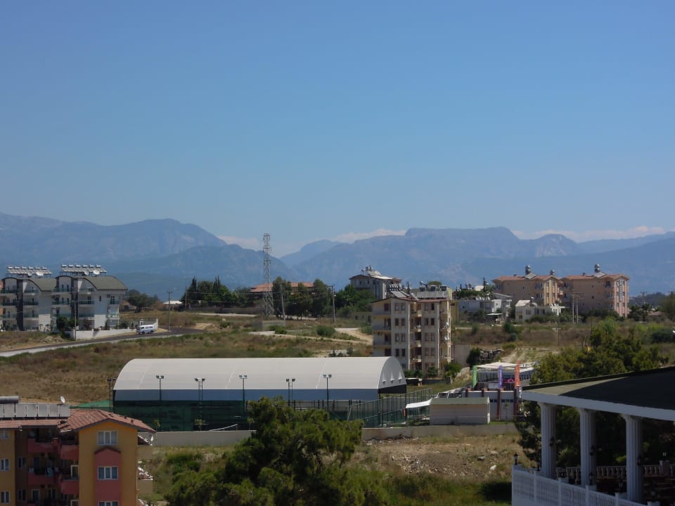 Вид из лобби Hotel Defne Defnem