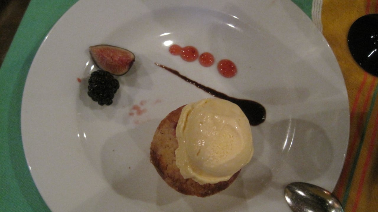 Fruit cake beim Mexikaner Sandos Playacar Beach Resort