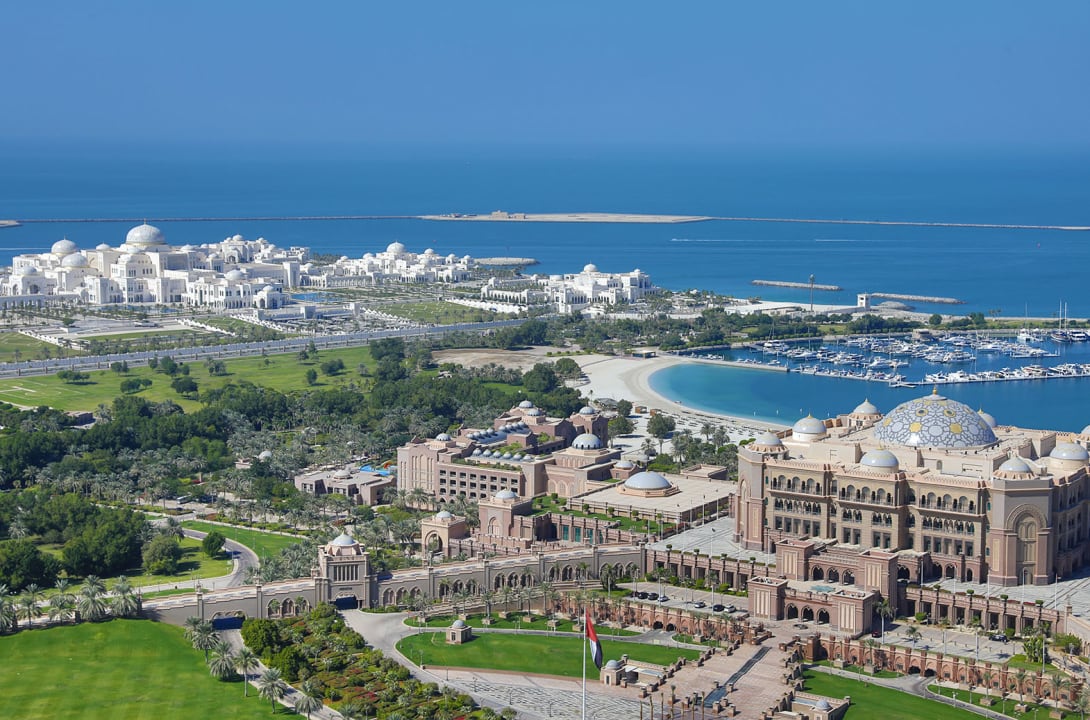 Ausblick Conrad Abu Dhabi Etihad Towers