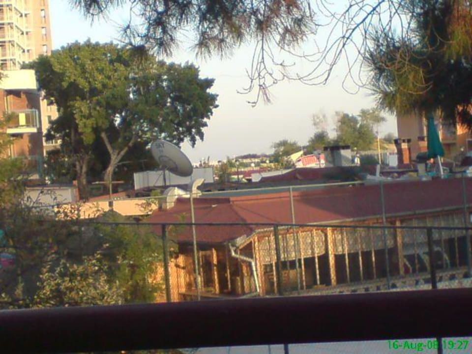 Ausblick vom Balkon Zimmer 244 II Hotel Balaton